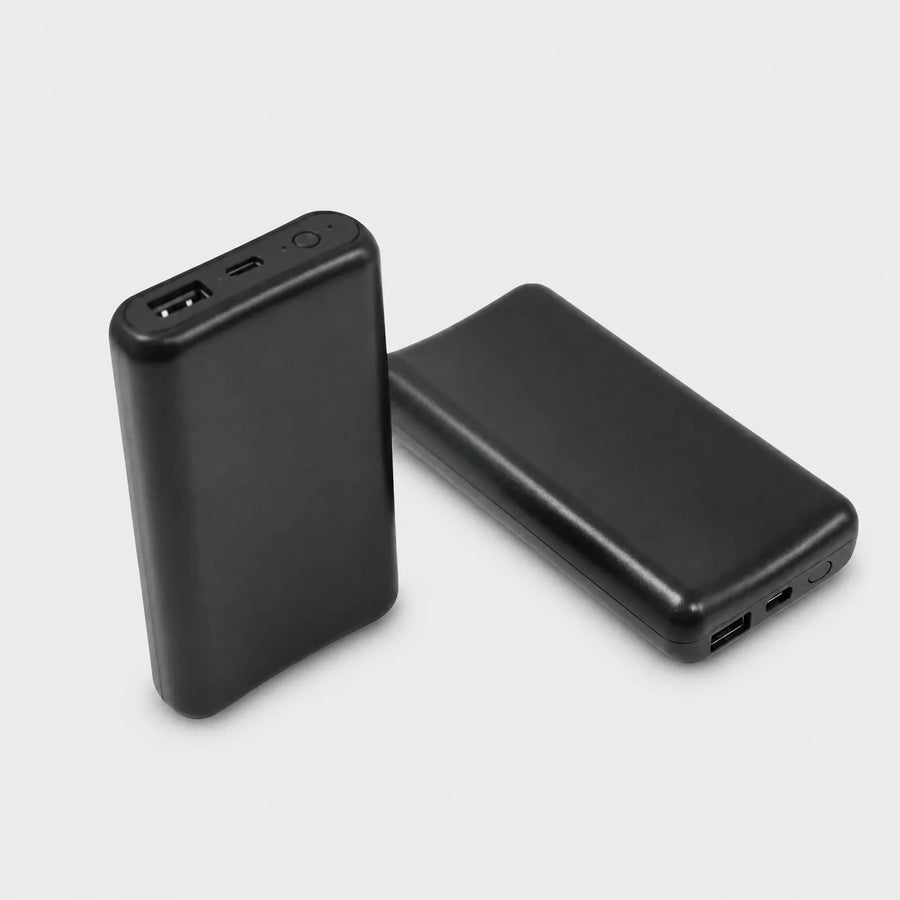 Alpenwarm battery pair for heated socks: two black 4,000 mAh batteries